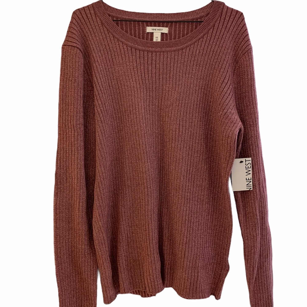 Nine West | Cozy Stretchy Crewneck Sweater | XXL